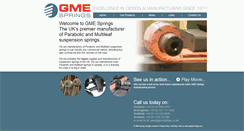 Desktop Screenshot of gmesprings.co.uk